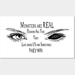 Supernatural Demon Eyes Posters and Art